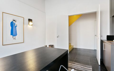kantoor herbestemming pakhuis tot loftwoning door architect Thomas Kemme