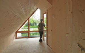 architectuur interieur woning hout materiaal Thomas Kemme